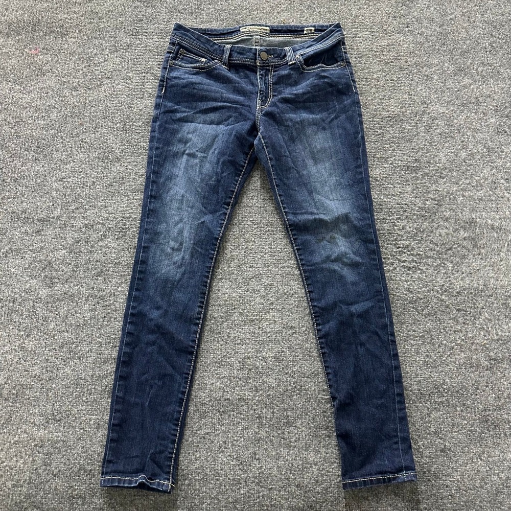 BKE Jeans Womens Size 29 Dakota Skinny Dark Wash Stretch Slim Fit Denim Casual